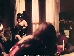 Shemale and Lesbian in the BDSM Orgy